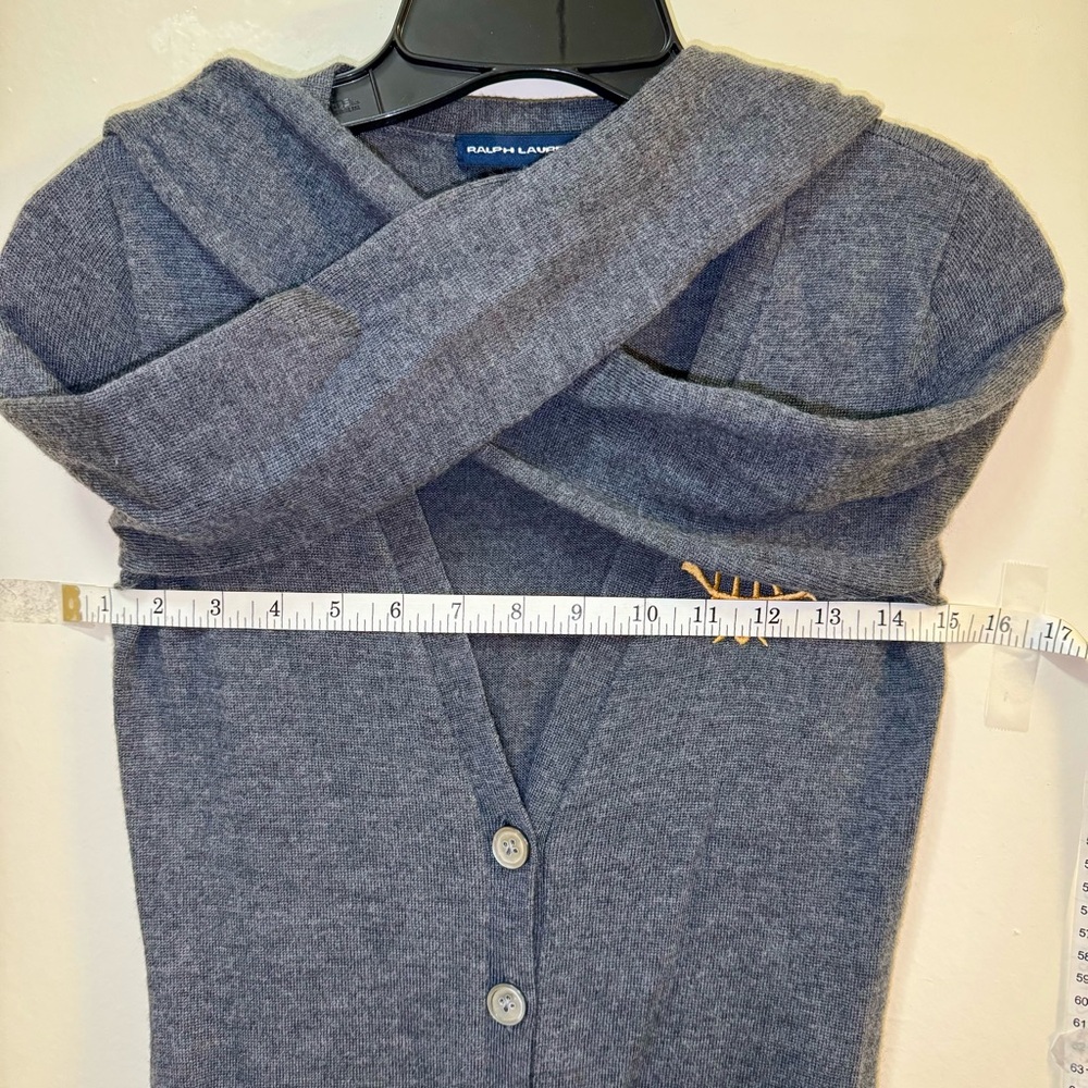 Ralph Lauren Sport Merino Wool Sweater Cardigans XS - Picture 4 of 7